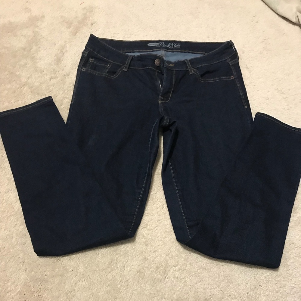 Old Navy Rockstar straight leg jeans